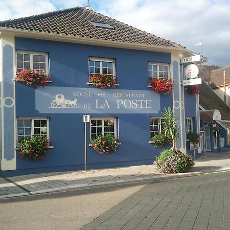 Hotel Restaurant De La Poste Mulhouse Ottmarsheim Bantzenheim Exterior photo